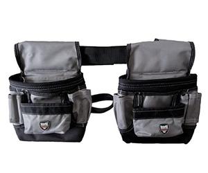 KWB 49907910 - Bolsa porta herramientas para cinturón (2 piezas, con cinturón)