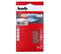 KWB 5 Patines de lija 186X93mm GR40