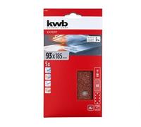 KWB 5 Patines de lija 186X93mm GR60
