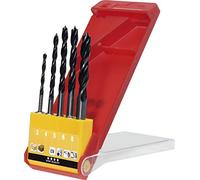 KWB 513900 - Set de 5 brocas con inserción hexagonal para madera KWB 3-8 mm