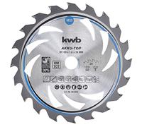 kwb 583354 Hoja de sierra circular, Corte fino con batería, 150 x 16 mm