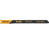 Kwb 6101-30 - Cuchillas jigsaw - para trabajar la madera, de dientes especial de punción, de espiga universal