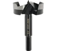 kwb Broca Forstner, Ø 55 mm, punta perforadora (para madera, cabeza forjada, afilado especial, agujeros rápidos y sin desgarros, punta central rectificada en 4 lados, para destornilladores y taladros