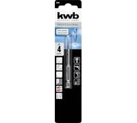 KWB Broca hexagonal flecha para porcelanico 4mm