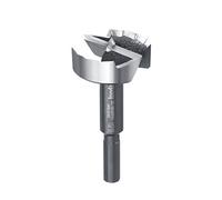 kwb BROCA SPEED ø 45 mm de acero especial templado con filo dentado de precisión, punta central, aristas de corte óptimamente afiladas y templadas y superficie pulida