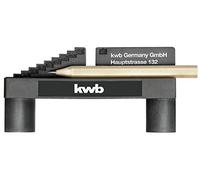 kwb Buscador central, incluye lápiz y función magnética. Práctica herramienta para determinar el centro de la pieza de trabajo