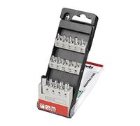 KWB combinado Bit de caja 15 piezas 107410 (tq60 Acero, acabado satinado, incluye portapuntas E6.3), 0 W, 0 V