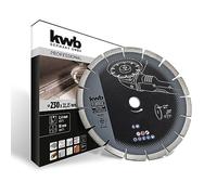 kwb - Disco diamante segmentado 230mm para hormigón, granito y piedra natural