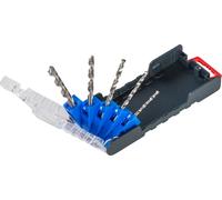 KWB Einhell 49109115 Juego de 5 brocas helicoidales HSS para acero Ø3/4/5/6/8mm