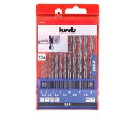 KWB Einhell 49424140 Juego de 13 puntas de plástico para hierro HSS-R