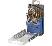 kwb - Estuche de 19 brocas de cobalto de 1-10MM