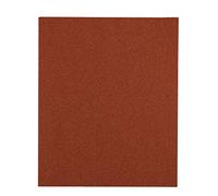 kwb Flint - Hoja de papel de lija (230 x 280 mm, arena de cuarzo con grano 100, buen encolado y soporte de papel resistente para el lijado grueso de madera y color)