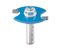 kwb Fresa de ranura de disco Ø 3 mm, punta de carburo con vástago de sujeción preciso y geometría de corte optimizada para un patrón de fresado exacto