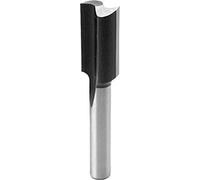 kwb Fresa ranuradora HSS Profesional (para madera, Ø 4mm, longitud de trabajo 10mm, mango 8mm, Made in Germany, adecuada para todas las fresadoras manuales estándar)