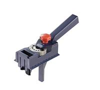 kwb Guia para espigar, Soporte de taladro con cuello europeo, Soporte de mango, Taladro móvil para atornilladores sin cable con soporte a juego, Para taladros rectos y en ángulo, Color Azul, 43 mm