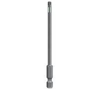 kwb Juego de 3 puntas de 100 mm Torx T25, T30, T40, Torsion 123242 (TQ 60 acero, zona de torsión, ISO 1173 accionamiento C6.3), L