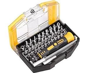 kwb - Juego de 37 piezas de puntas de seguridad