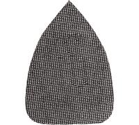 kwb Juego de 5 discos de lija para lijadoras Delta, 97 x 136 mm, grano 80, respaldo de fibra de vidrio