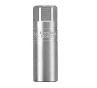 kwb llave de bujía16 mm Profesional de acero CV (accionamiento: hexágono de 1/2 pulgada o 12,5 mm, cromado mate)