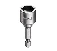 KWB Llave de vaso hexagonal interior de 13 mm 102713 (vástago hexagonal E6.3 de 1/4 pulgadas Iso 1173, alta Weriger); 0 W; 0 TQ60 Steel V