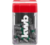 kwb Mini-Case - Juego de brocas T25, 25 piezas (caja de almacenamiento, tapa dispensadora, 25 bits)