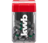 kwb Mini-Case - Juego de brocas T30, 25 piezas (caja de almacenamiento, tapa dispensadora, 25 bits)