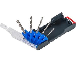 KWB Powerbox 49109115 - Juego de brocas HSS para metal, 5 piezas