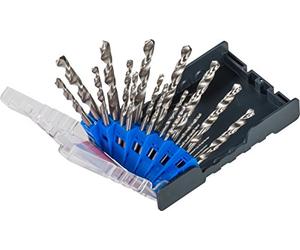 Kwb Powerbox 49109119 - Juego de brocas HSS para metal, 19 piezas