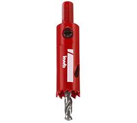 kwb Sierra perforadora bimetálica HSS Ø 20 mm con vario-dentado progresivo, alta precisión, vástago hexagonal, profundidad de corte de 38 mm y broca central