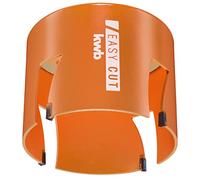 kwb Sierra perforadora de 85 mm de diámetro con dientes de corte de diamante soldados a alta temperatura, rápida evacuación de virutas, broca centrada de 6 mm para uso universal