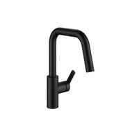 KWC Luna E7, Mezclador De Un Solo Mango, Negro Mate, Alta Presión