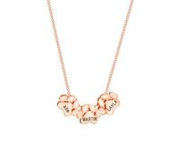 KWCLTH Collar personalizado con huella de mascota para mujer, collar con colgante grabado a medida con nombre y huella de gato o perro, joya conmemorativa para los amantes de las mascotas