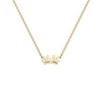 KWCLTH Collar personalizado con huella de mascota para mujer, collar con colgante grabado a medida con nombre y huella de gato o perro, joya conmemorativa para los amantes de las mascotas