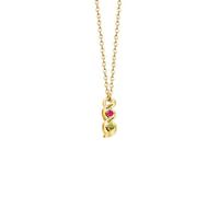 KWCLTH Collar personalizado con nombre retorcido y piedras natales, colgante retorcido con piedras natales personalizado con 2-6 nombres. Collar con colgante, regalo para mujeres, madres y abuelas