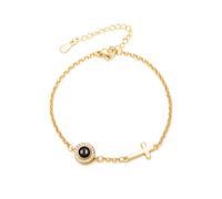 KWCLTH Pulsera Cruz Personalizada con Foto Pulsera Personalizada con Foto Regalos Personalizados para Mujer