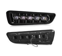 Kwedfgo Luces LED DRL De Circulación Diurna Intermitentes Amarillos Antiniebla Accesorios De 12 V Para Ford Para Raptor SVT Para F150 2016 2017 2018 2019 Y 2020 Foco De Trabajo