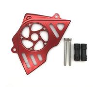 KWEZ Protector de cadena de motocicleta para Honda CBR250R 2011-2017 CBR250 CBR 250 R 250R 2018, cubierta de protección de piñón delantero (rojo)