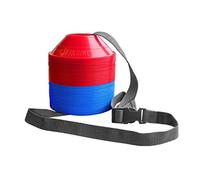 Kwik - Juego de Conos de Disco (Paquete de 50 Unidades), 6A1501, Azul/Rojo