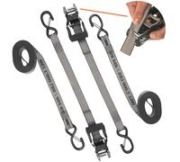 Keeper Correas de amarre de trinquete KwikFeed 1.25 pulgadas x 16 pies 1000 libras WLL paquete de 2