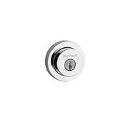 Kwikset 158RDT-26 Milan - Cerrojo de seguridad cilíndrico (acabado cromado brillante)