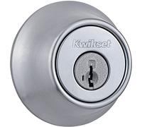 Kwikset 660 26D SMT SCAL SCS - Cerrojo de seguridad de un solo cilindro con llave inteligente, cromo satinado