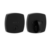 Kwikset 92580-038 Cerrojo de seguridad Midtown, negro mate