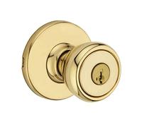 Kwikset 94002-943 Pomo de puerta, latón pulido