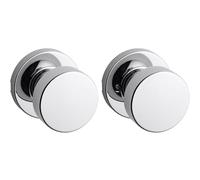 Kwikset 97200-891 Pismo - Pomo para puerta de pasillo/armario, cromado pulido