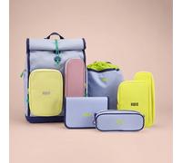 KWIO BAGG Polar Set de mochila escolar de 5 piezas Universal verde con estampado
