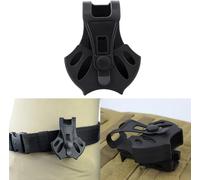 KWJTOY Funda para Esposas con Parte Superior Abierta, Funda táctica para Esposas,Clip para cinturón, Funda de grilletes de policía, Funda para Esposas, cinturón de,Funda táctica para Chaleco táctico