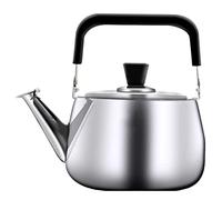 KWMAEEUID Teteras, Tetera para Estufa con Mango Cepillado Tetera para Estufa, Tetera con silbido Fuerte y antioxidante (6,5 l)/Color/5,5 l (Color 4 l)