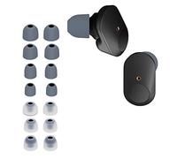 kwmobile 14x Almohadillas Compatible con Sony WF-1000XM3 / WF-1000XM4 / WF-1000XM5 - Almohadilla de Silicona para Auriculares - 4 tamaños