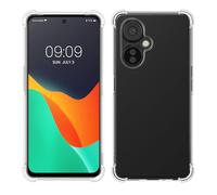 kwmobile 1x Funda Transparente Compatible con OnePlus Nord CE 3 Lite 5G / Nord N30 5G Carcasa de Silicona TPU con protección en Las Esquinas