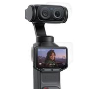 kwmobile 2x Protector de Pantalla y Lente de Cámara para Insta360 Luna Ultra Cristal Templado 9H